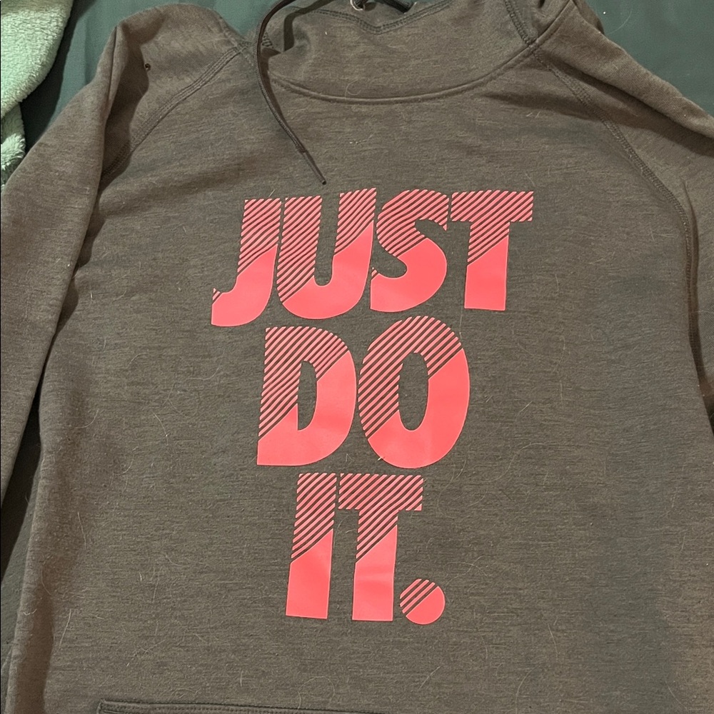 Nike Hoodie with Pink Graphic Xl